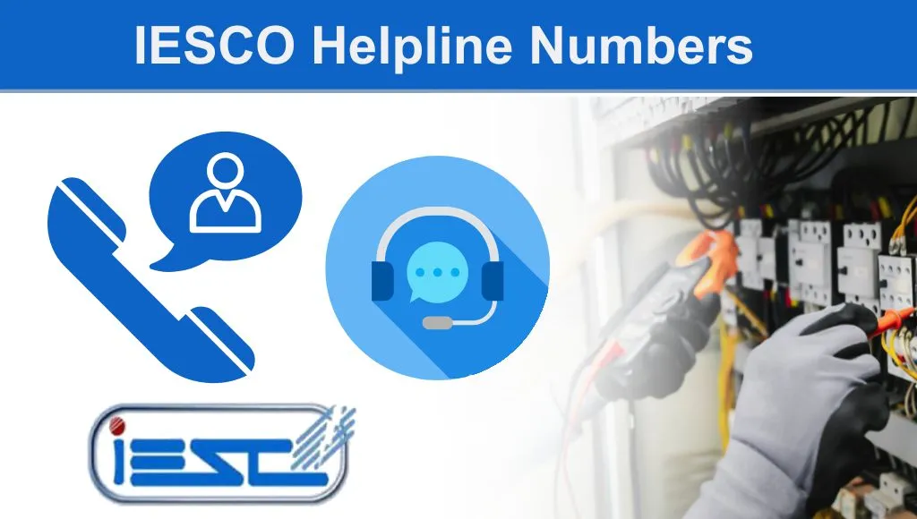 IESCO Helpline Numbers